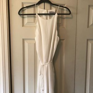 Naked Zebra White Dress